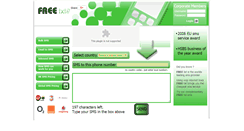 Desktop Screenshot of freesms2mobile.com